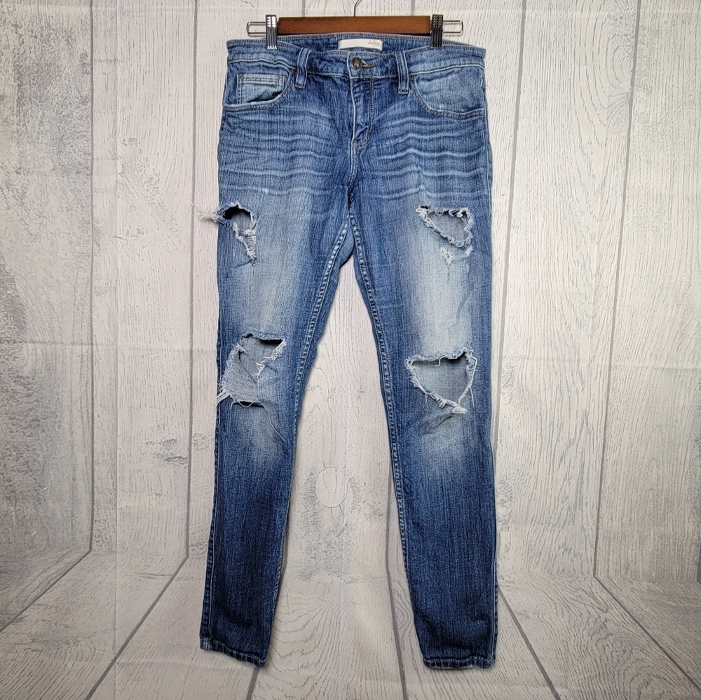 Daytrip Lynx Skinny Distressed Jeans Size 29